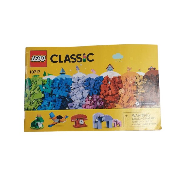 Lego Other - 10717 Classic LEGO Building Manual Instruction Book Replacement